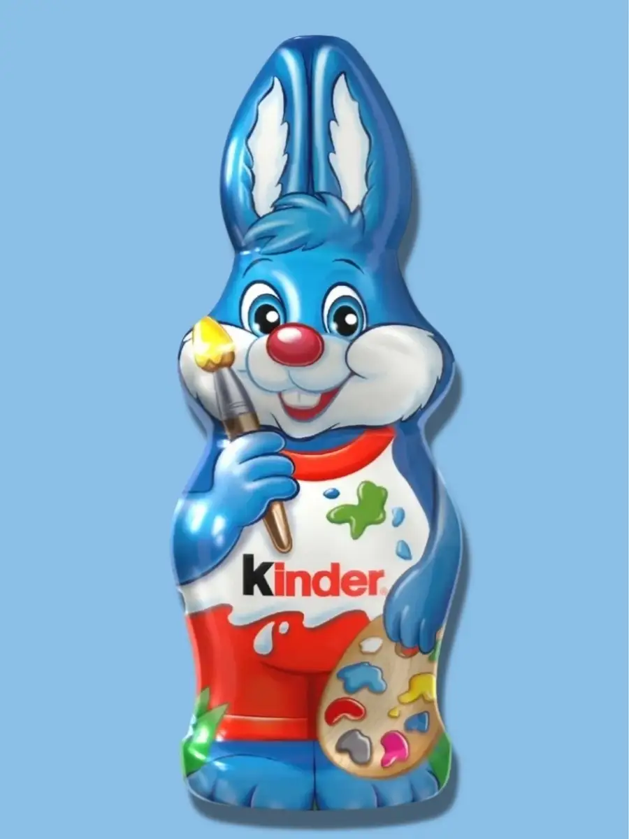 Фигурный молочный шоколад Киндер Шоколадный заяц 2шт по 55г KINDER 70536272  купить в интернет-магазине Wildberries