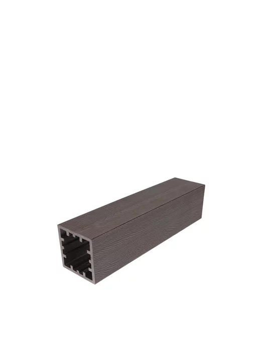 WOODGRAND Столб для ограждения из МПК, Венге, 1 метр - 1 шт, 1 м, 2 шт, фото 2