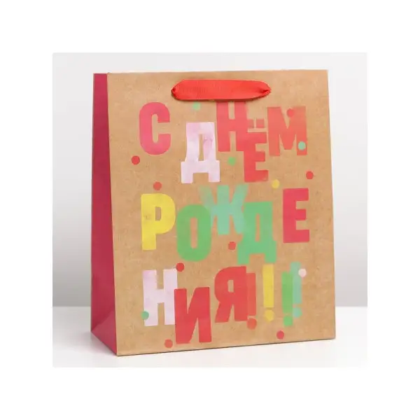 Пакет крафтовый, ML 23х27х11.5 см