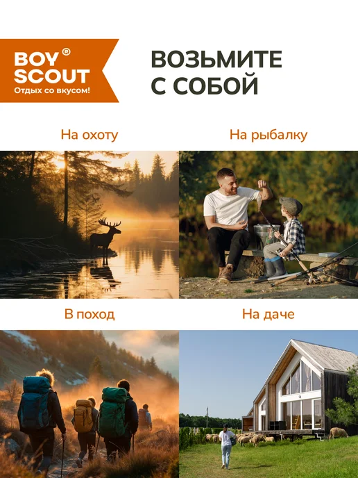 Boyscout Брикеты для розжига 64 шт, 64 шт, фото 6