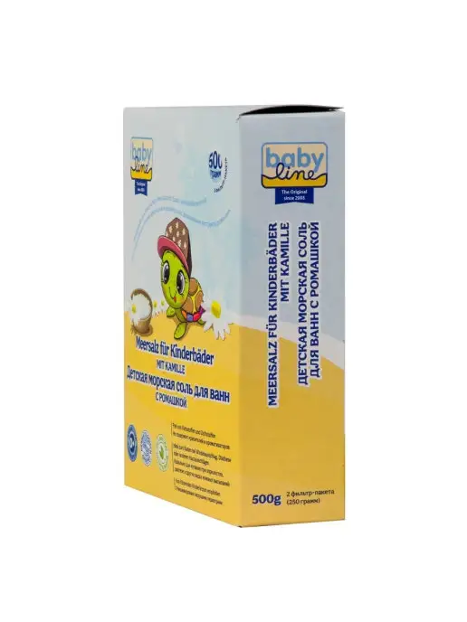 Babyline Детская морская соль с ромашкой 1 кг, 1 кг, фото 7