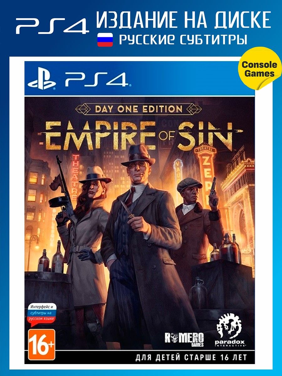 Sin day. Empire of sin [ps4]. Empire of sin - Day one Edition [ps4, русские субтитры]. Empire of sin Xbox. Empire of sin. Издание....