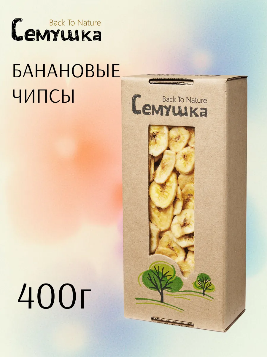 Банановые чипсы 400гр Филиппины