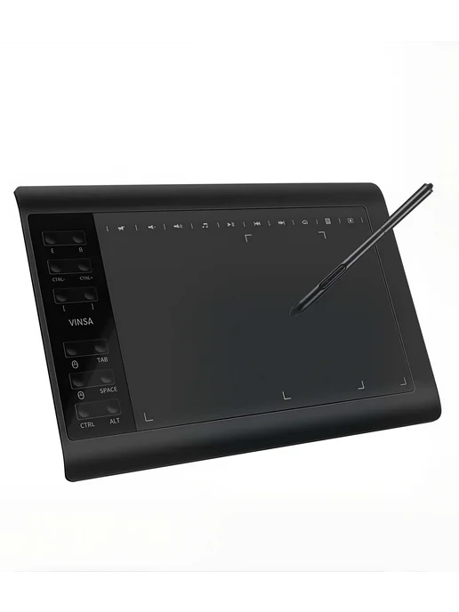 VINSA Графический планшет VIN 1060 PLUS (Bundle 4), вариант