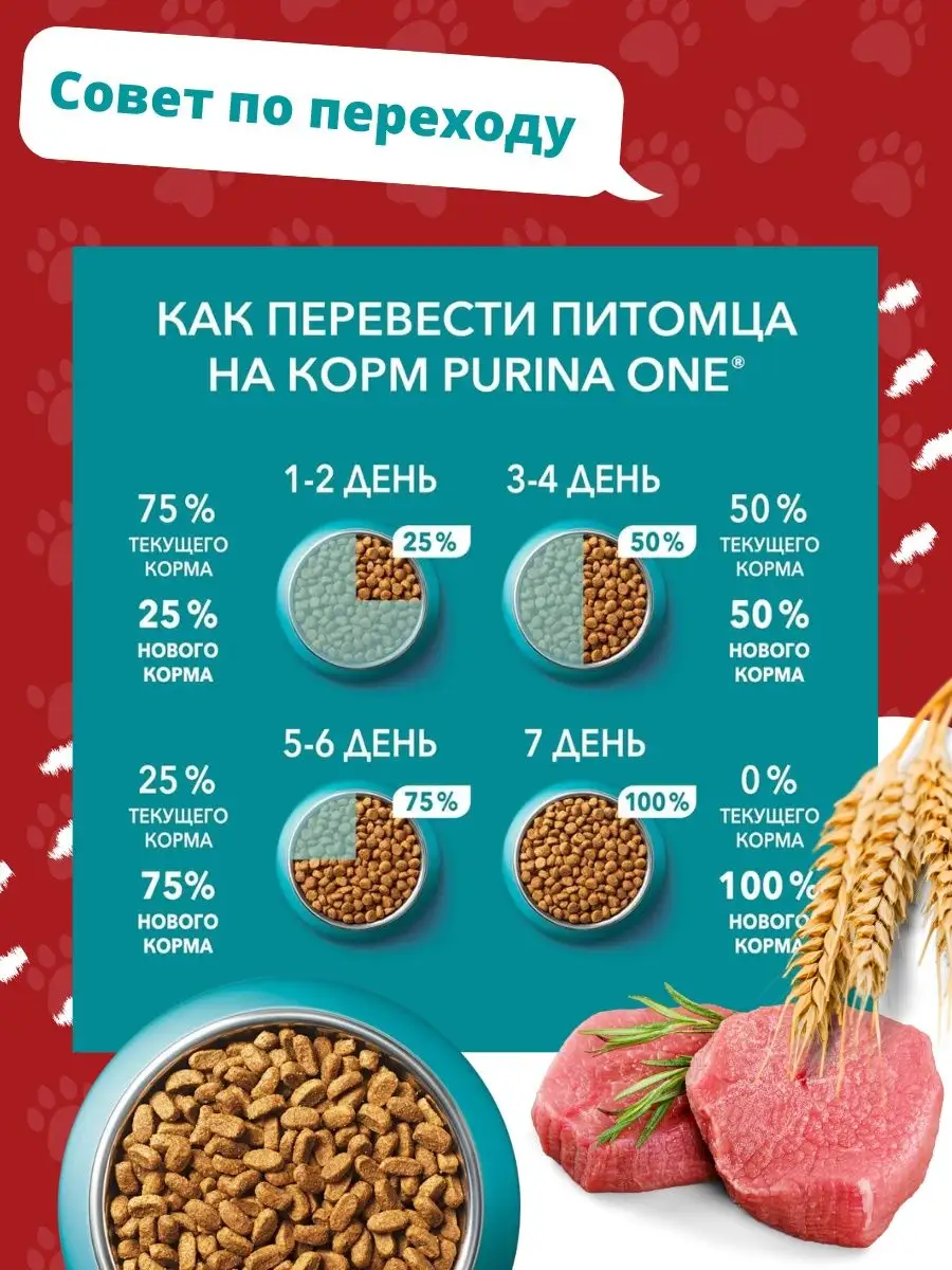 Корм для кошек сухой для стерилизованных с говядиной 3кг PURINA ONE  70762668 купить за 1 517 ₽ в интернет-магазине Wildberries