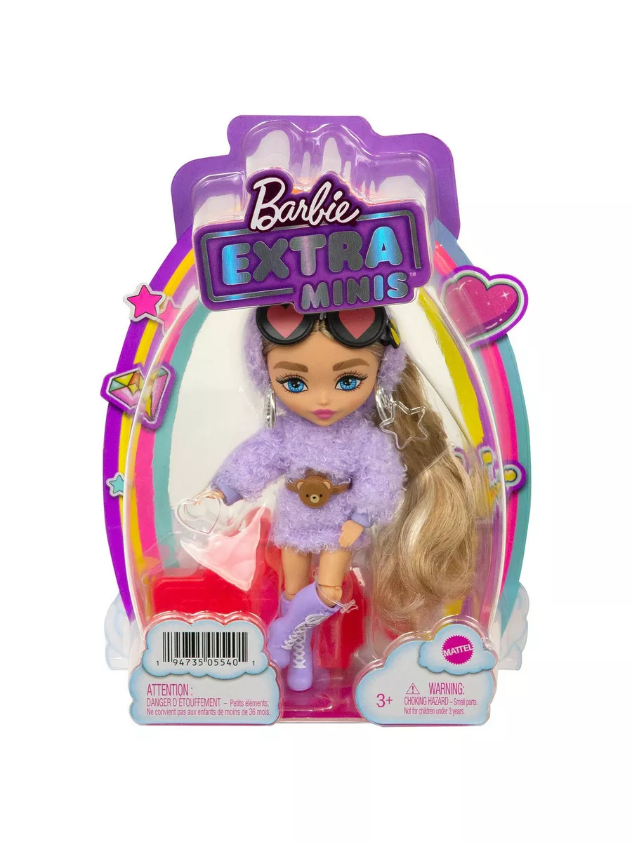 Мини-кукла Экстра Минис 4 Extra Minis HGP66 Barbie (Mattel) 70780521 купить  за 2 085 ₽ в интернет-магазине Wildberries