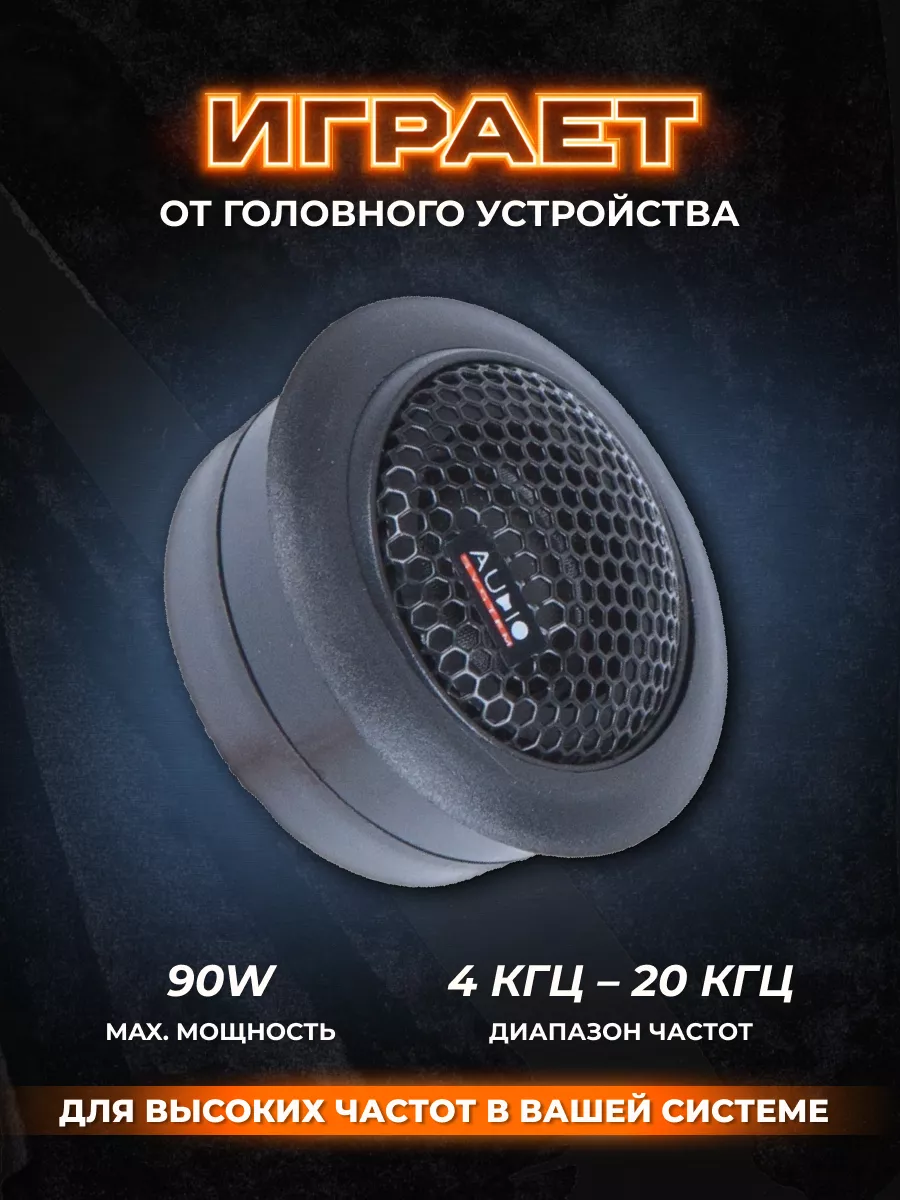 Высокочастотные динамики твитеры HS19 EVO Audio System 70792383 купить за 3  224 ₽ в интернет-магазине Wildberries