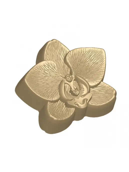 AnyMolds Орхидея оригинальная форма для мыла, белый, фото 4