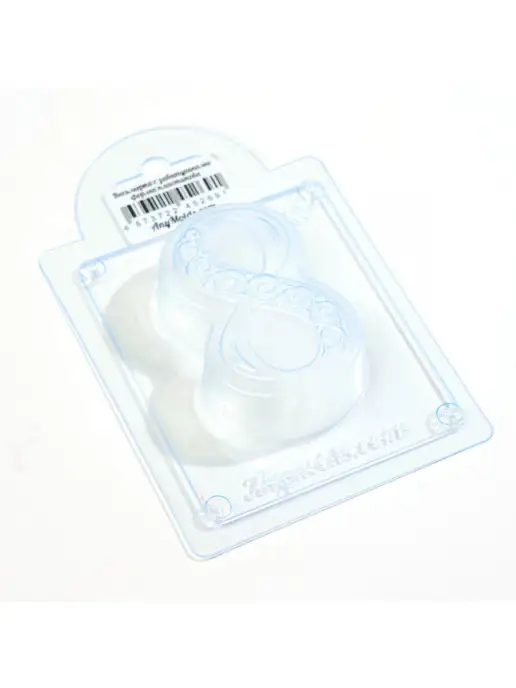 AnyMolds Восьмерка с завитушками форма для мыла, белый, фото 8