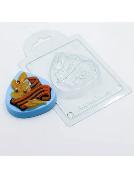 AnyMolds Георгиевская лента форма для мыла, белый
