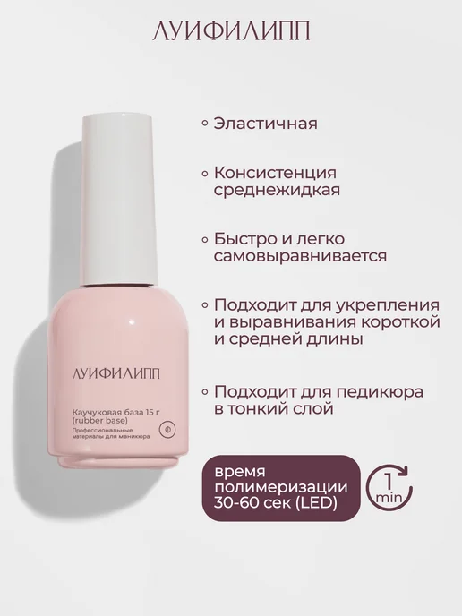Луи Филипп Сливочное масло камуфлирующая база Rubber Base Marmalade, желтый, фото 5