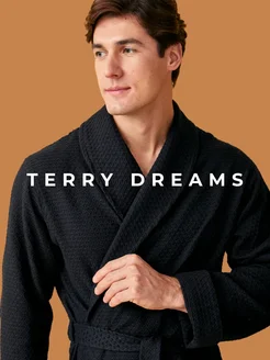 Халат мужской вафельный турция домашний банный хлопок летний TERRY DREAMS 71414083 купить за 5 520 ₽ в интернет-магазине Wildberries