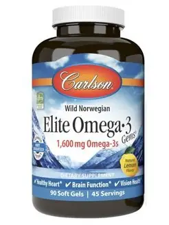 Carlson Labs Омега 3 Elite Omega-3 1600 Carlson Labs 71448668 купить за 897 ₽ в интернет-магазине Wildberries