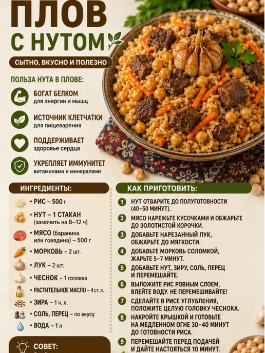 Дерево Любви Нут крупа для каш и проращивания 5 кг, 5 кг, фото 6