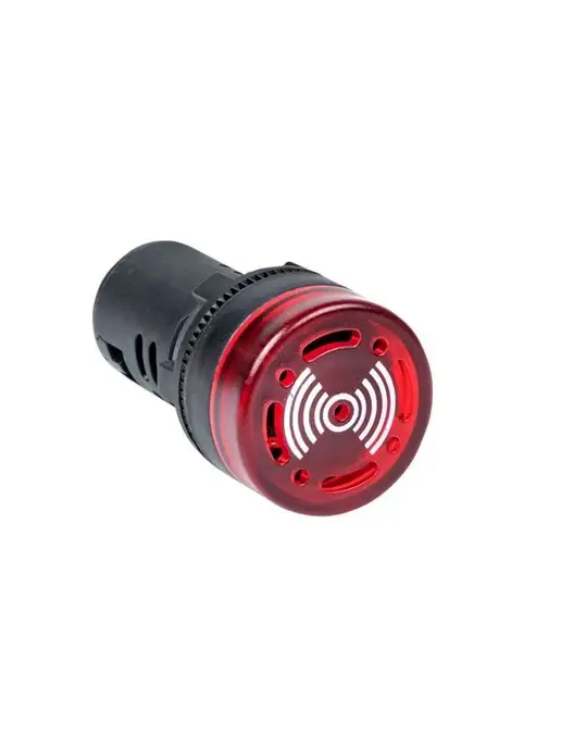 EKF Оповещатель светозвуковой ED16-22BMS 230В, красный, фото 2