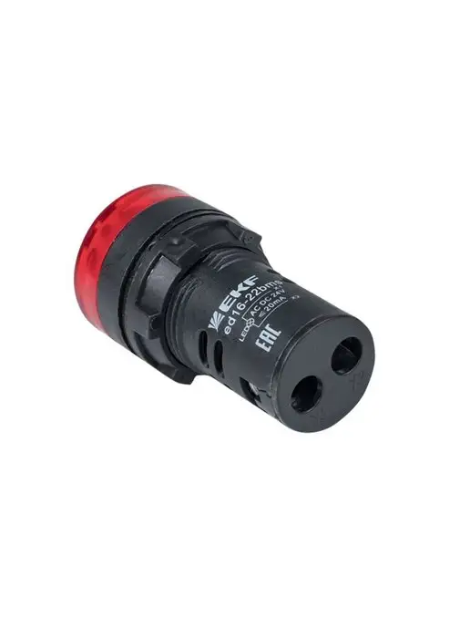 EKF Оповещатель светозвуковой ED16-22BMS 230В, красный, фото 3