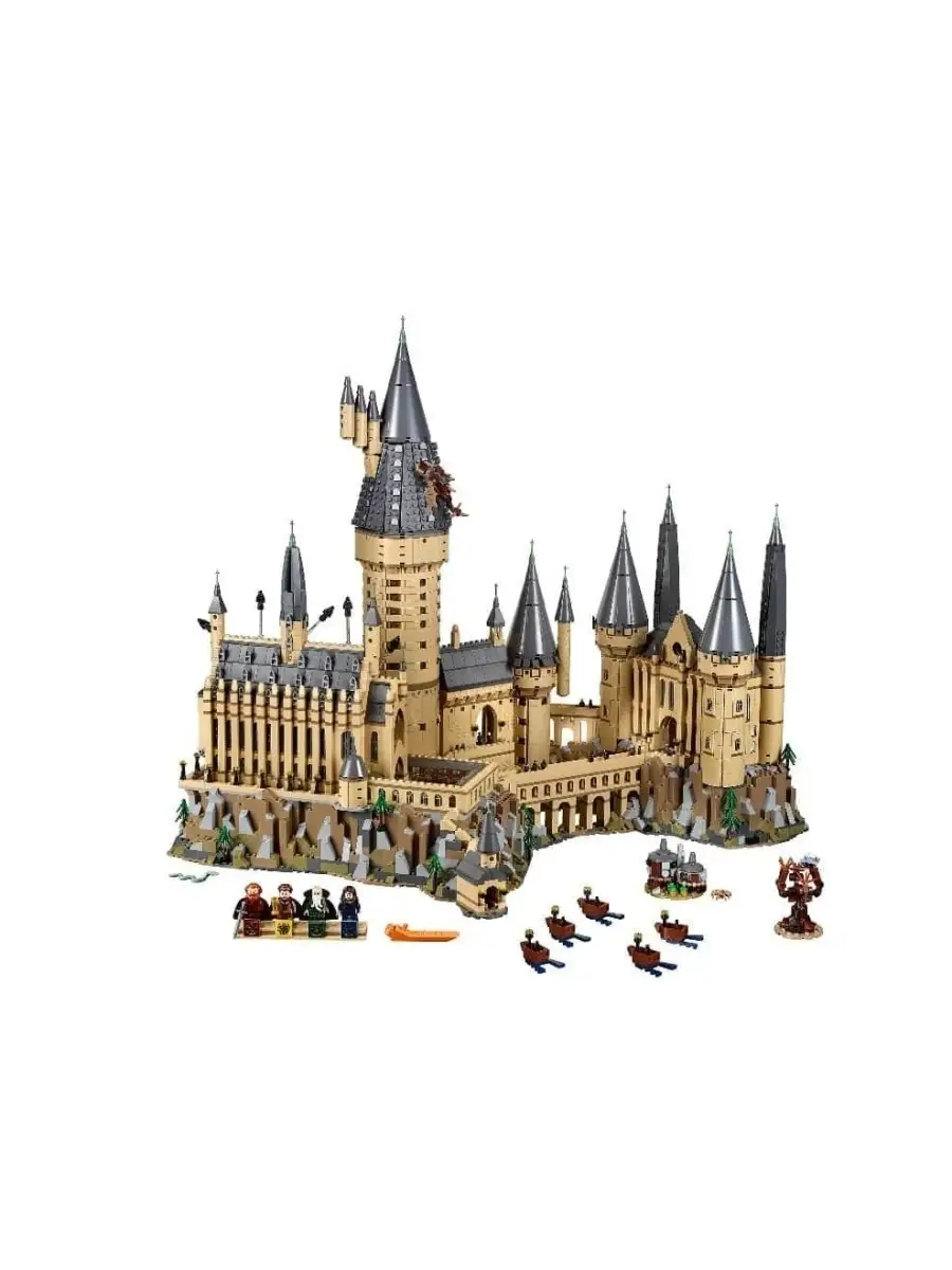 Конструктор Harry Potter Гарри Поттер Большой Замок Хогвартс LEGO 71662758  купить за 15 480 ₽ в интернет-магазине Wildberries