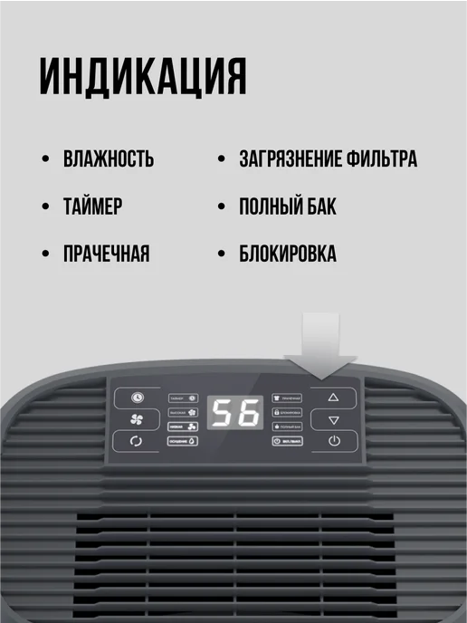 Royal Clima Осушитель воздуха для дома CARISMA LOFT, белый, фото 5