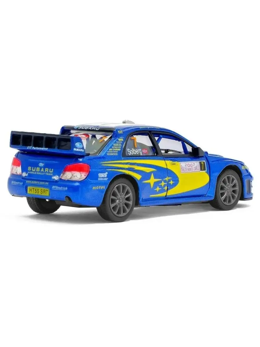 Машина металлическая Subaru Impreza WRC 2007 1:36 KINSMART 71687763 купить  в интернет-магазине Wildberries