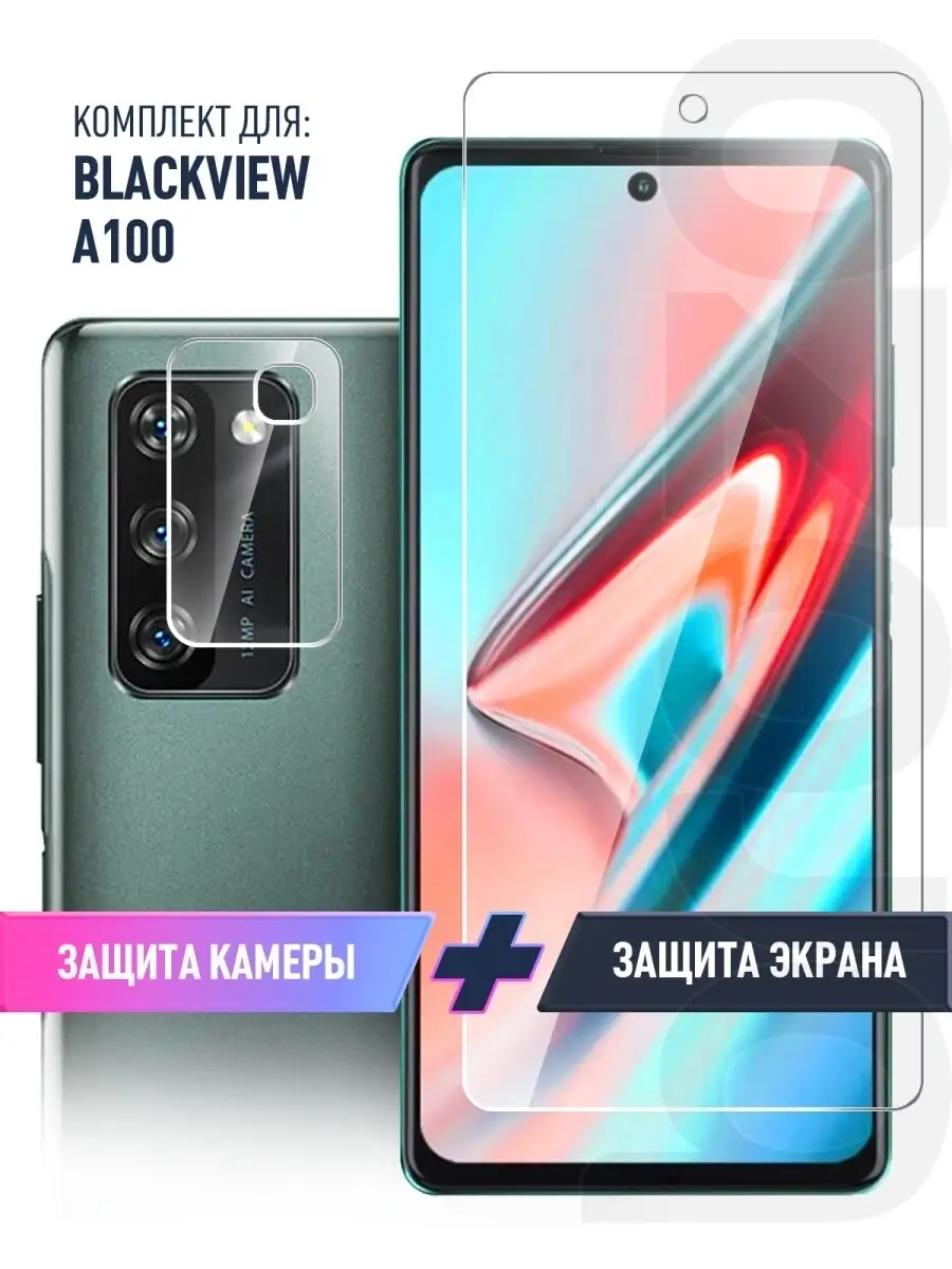 Защитное стекло на Blackview A100 (Влэквью А100) под чехол