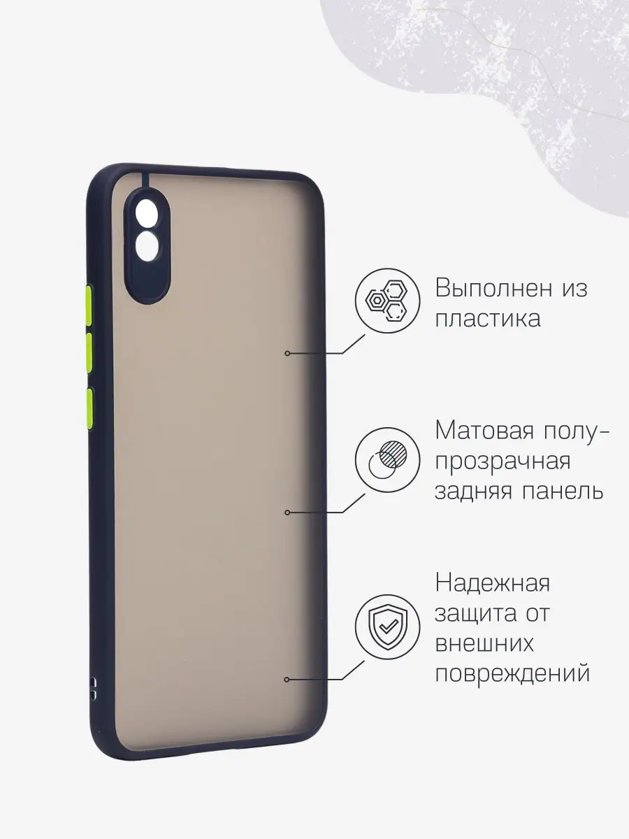 Чехол для телефона Xiaomi Redmi 9A DamaFon 71891994 купить за 222 ₽ в  интернет-магазине Wildberries