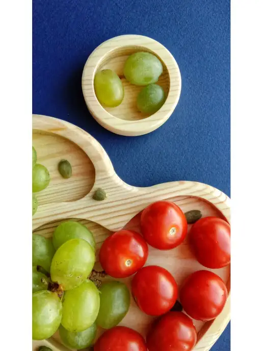 SK WOOD FOR KITCHEN Менажница деревянная сердце, белый, фото 7